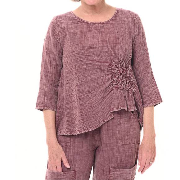 TULIP CLOTHING Tops - NEW TULIP CLOTHING olga top in maroon